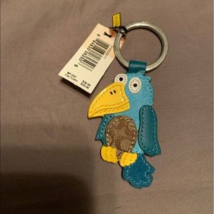 NWT Coach Toucan keychain